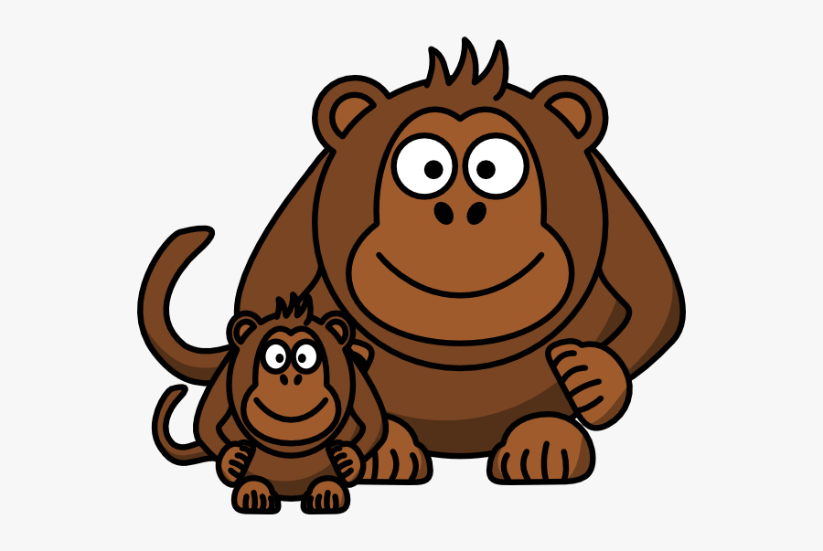 Sad Monkey Clipart, Transparent Clipart