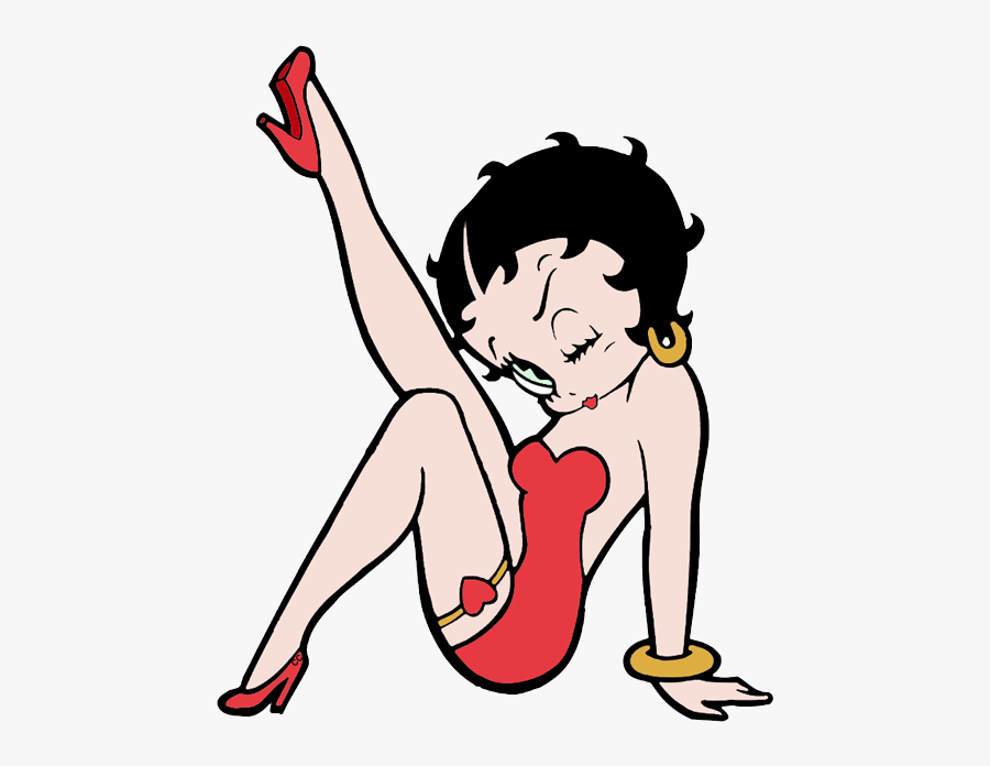 Betty Boop, Transparent Clipart