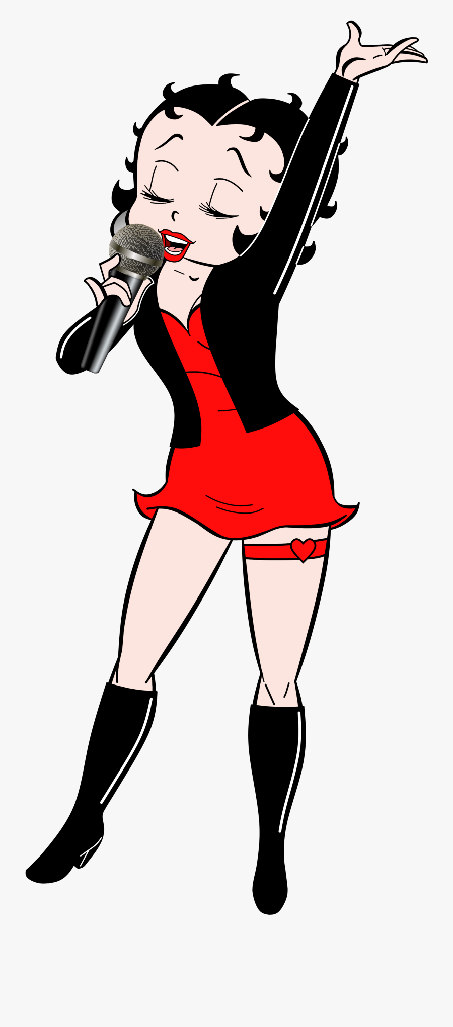 Betty Boop Anime Biker Render - Betty Boop Anime, Transparent Clipart