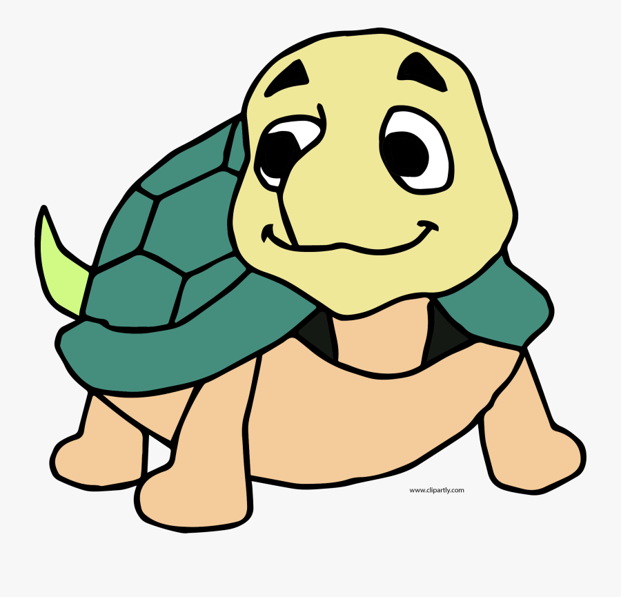 Transparent Background Cute Turtle Clipart Png, Transparent Clipart