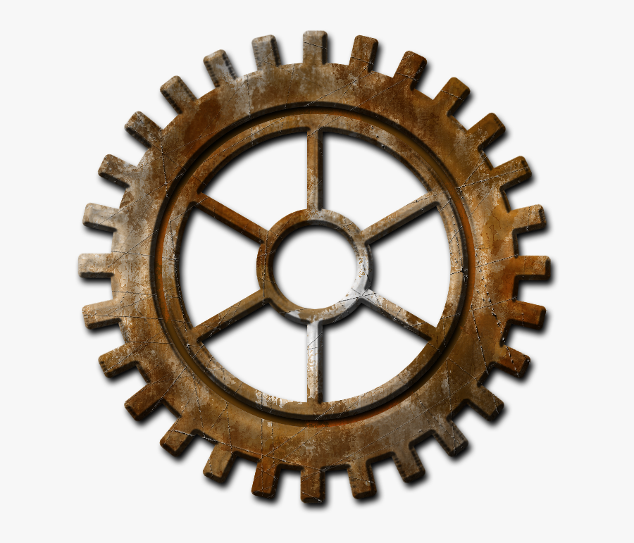 Steampunk Gear Transparent Background - Steampunk Gear Png, Transparent Clipart