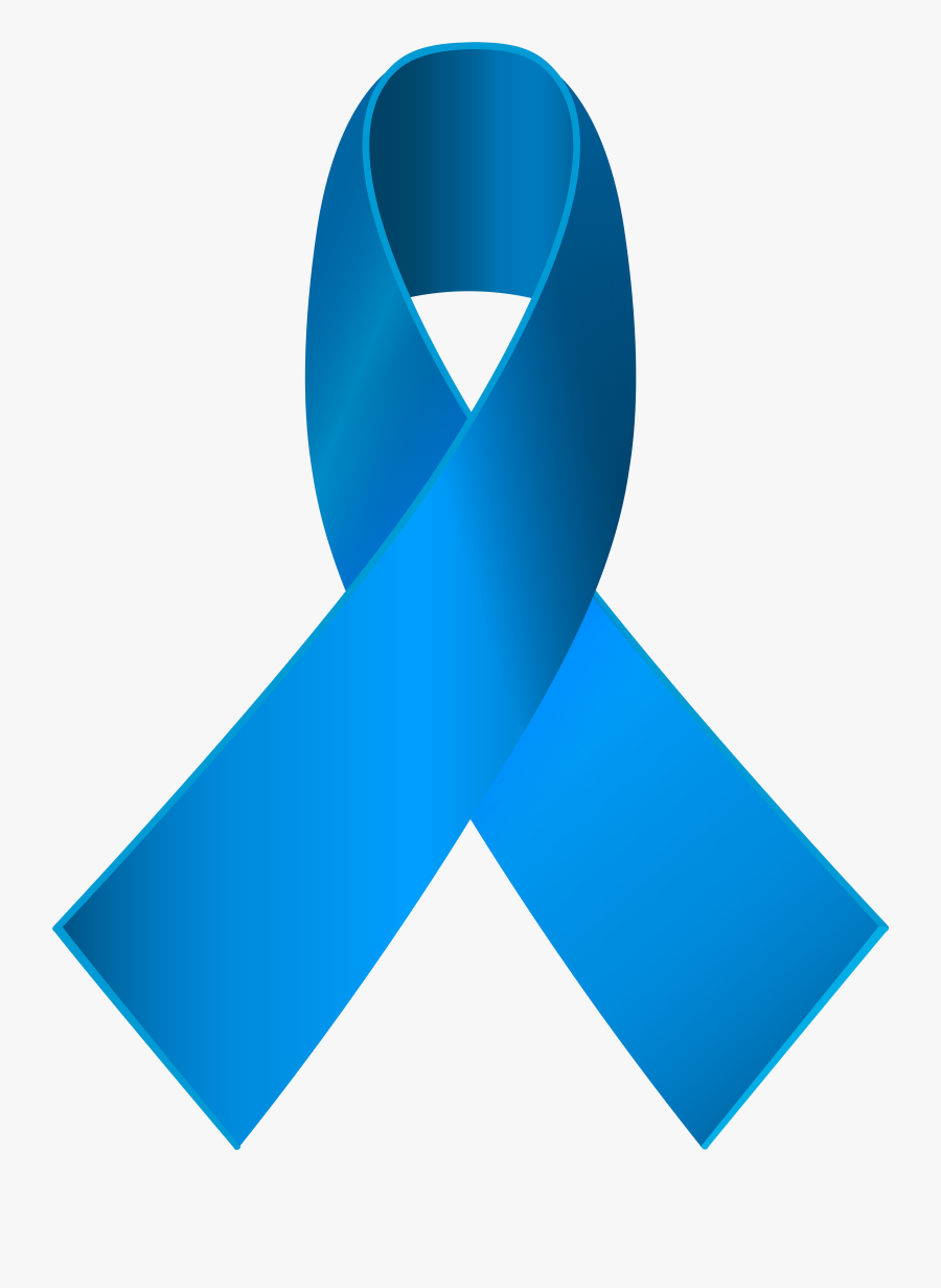 Blue Awareness Ribbon Png Clip Art, Transparent Clipart