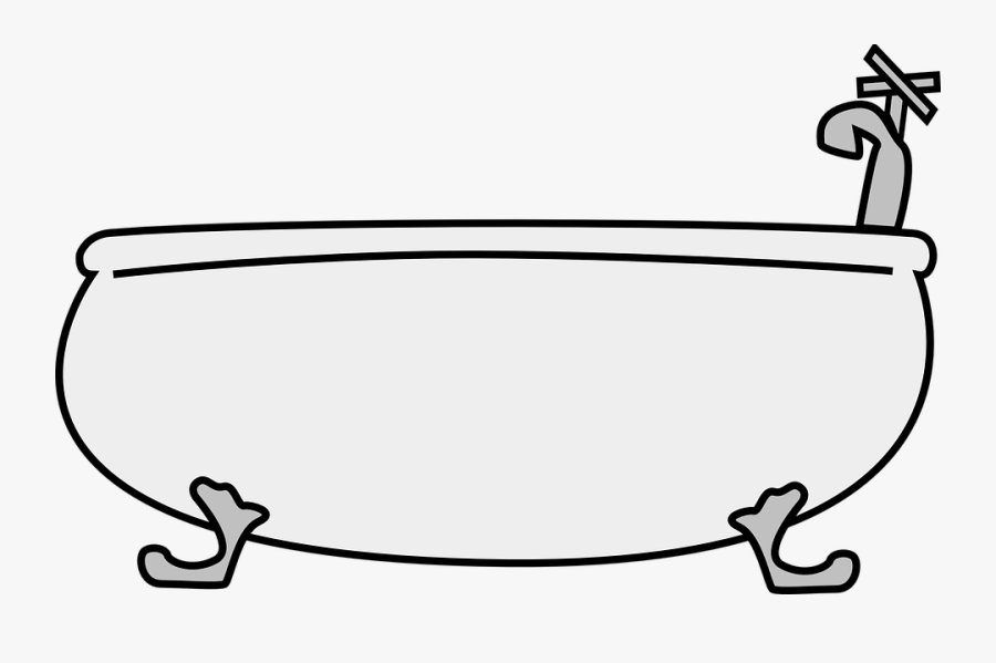 Bath Tub Clipart, Transparent Clipart