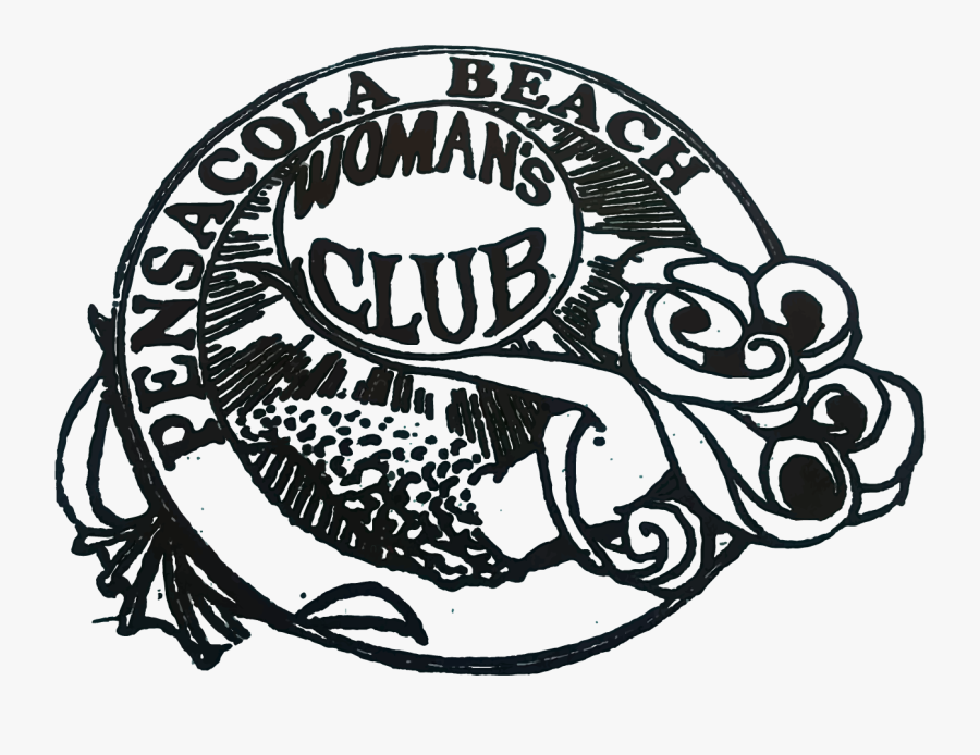 Pensacola Beach Woman"s Club - Illustration, Transparent Clipart