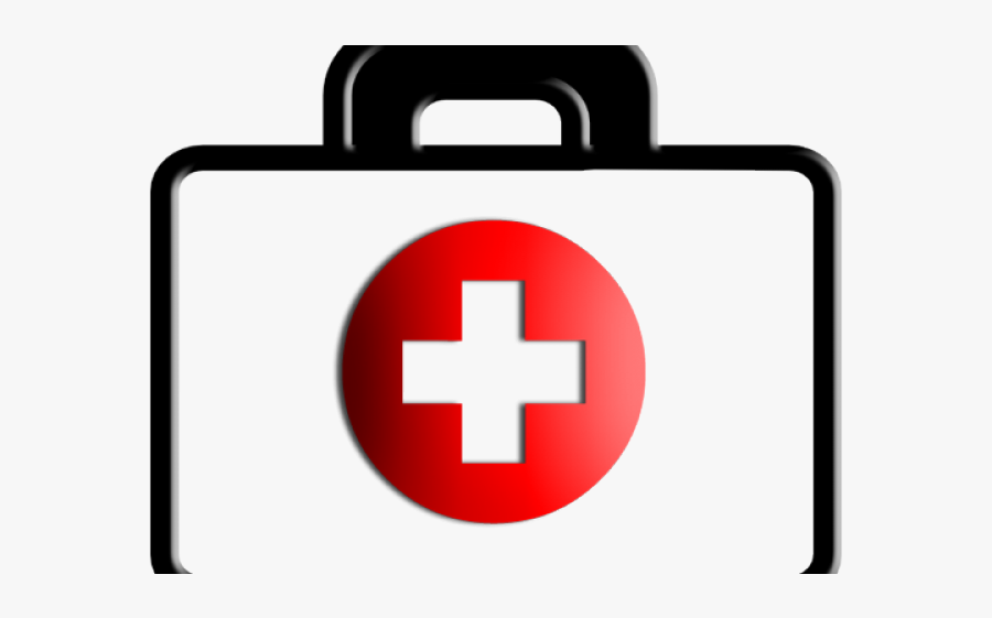 Red Cross Clipart Croos - First Aid Kit Transparent Clipart, Transparent Clipart