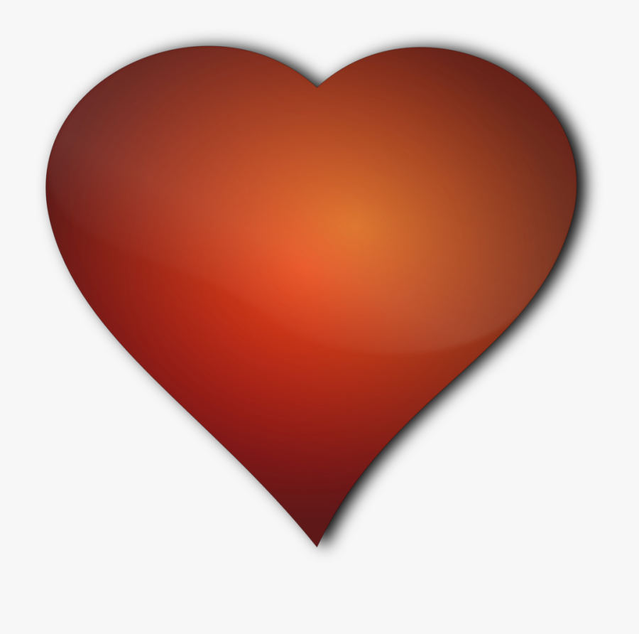 Public Domain Clip Art Image - Heart, Transparent Clipart