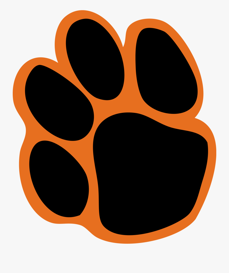 Transparent Tiger Paw Png - University Of The Pacific Tiger Logo, Transparent Clipart