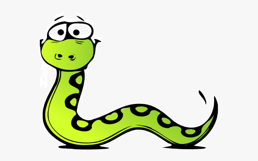 Cartoon Snake Clipart, Transparent Clipart