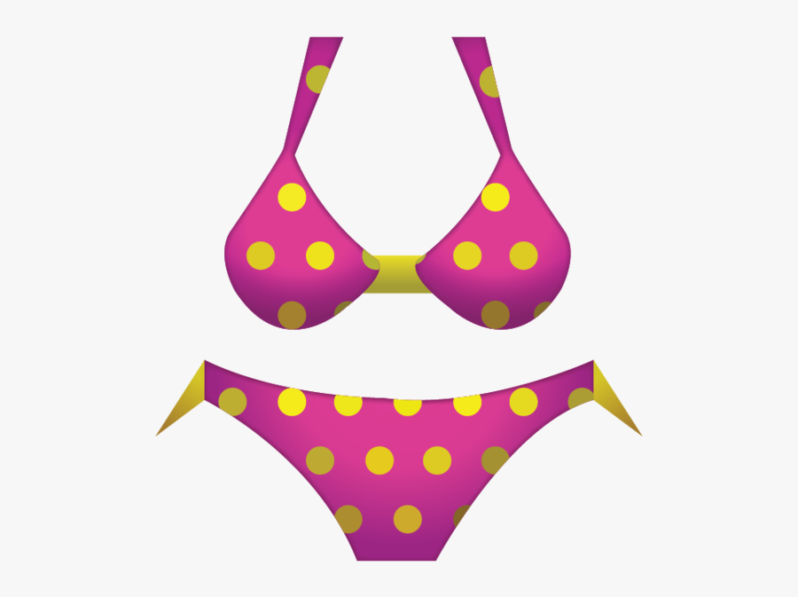 Bikini Emoji Png, Transparent Clipart