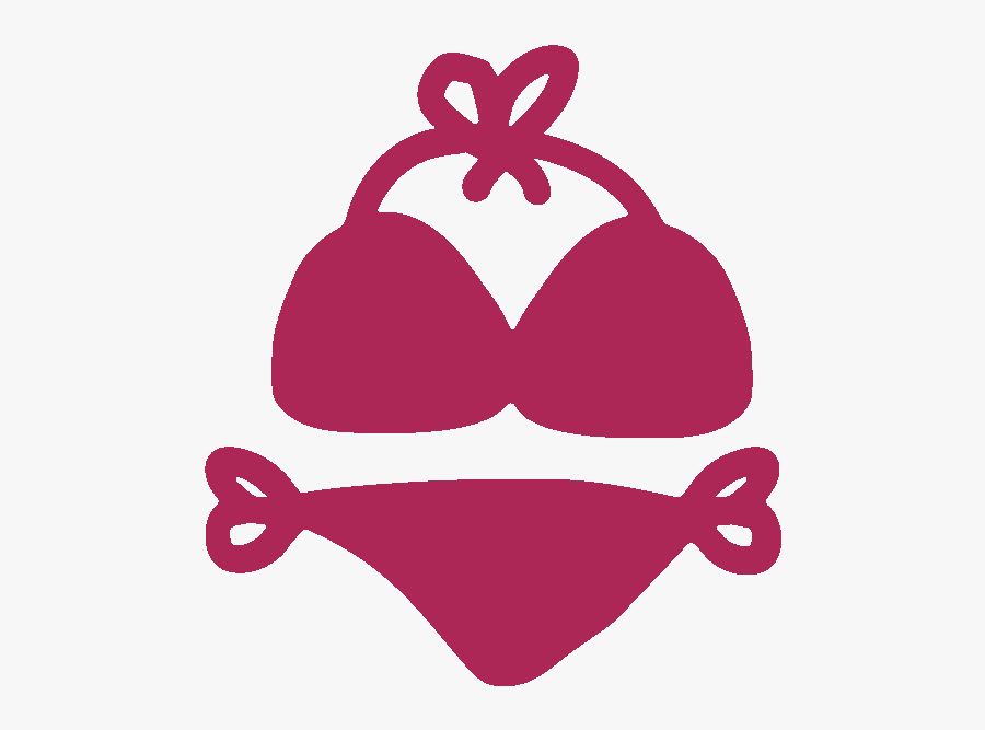 Maillots De Bain - Bikini Symbol, Transparent Clipart