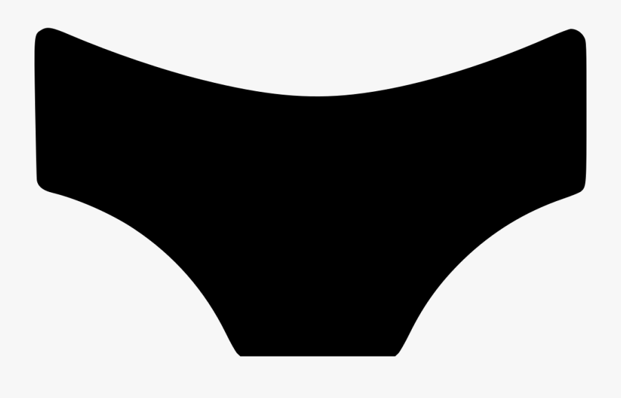 Black Bikini Bottom Png, Transparent Clipart
