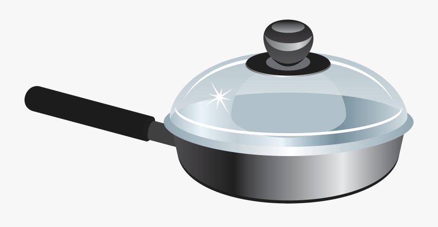 Deep Frying Pan Png Clipart - Frying Pan Clipart Png, Transparent Clipart