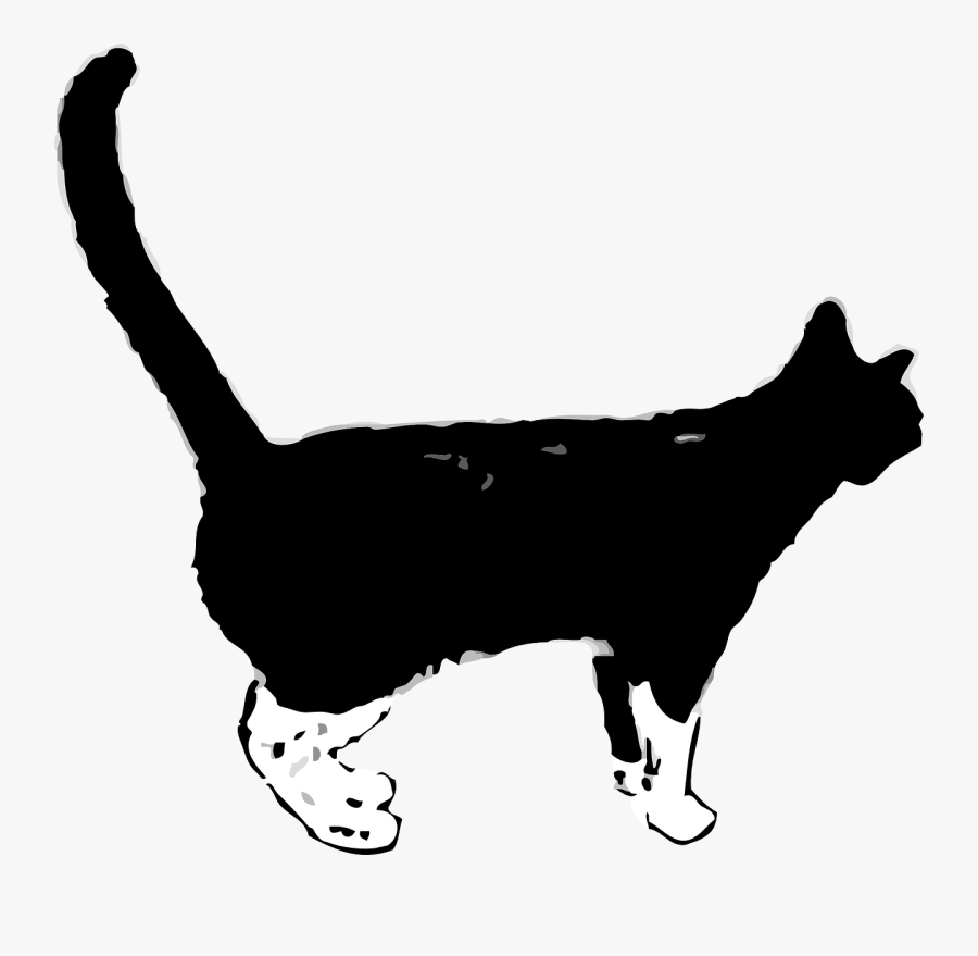 Kitty Clipart Black Panther - Cat Gif Png, Transparent Clipart
