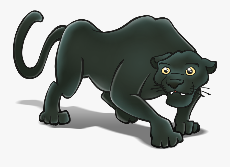 Black Panther , Png Download - Panther Cartoon Png, Transparent Clipart