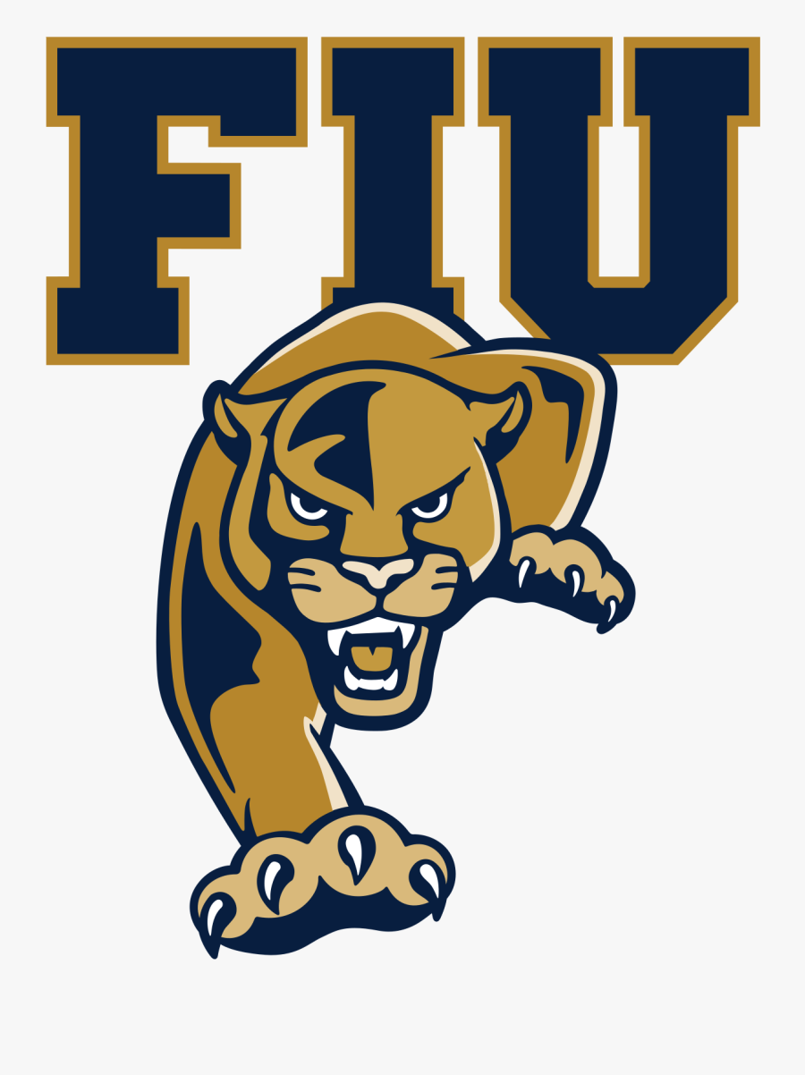 Wikipedia Svg Black And White Library - Florida International University Mascot, Transparent Clipart