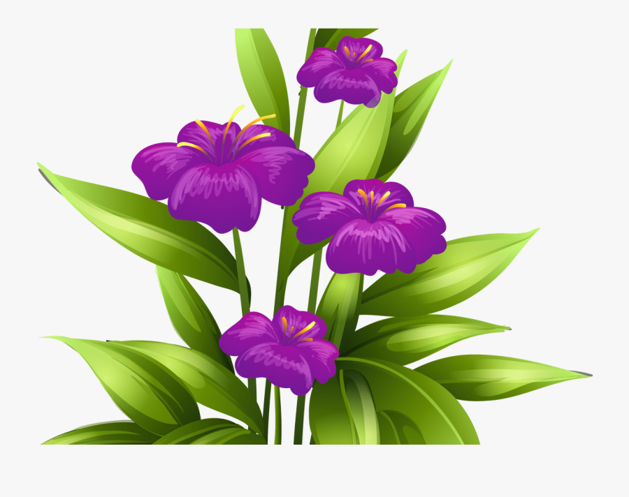 Transparent Purple Flowers Png - Birth Day Wishes Images Telugu, Transparent Clipart