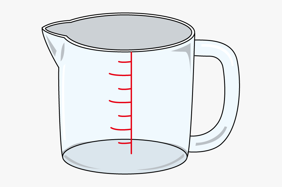 Clipart Measuring Jug - Mug, Transparent Clipart