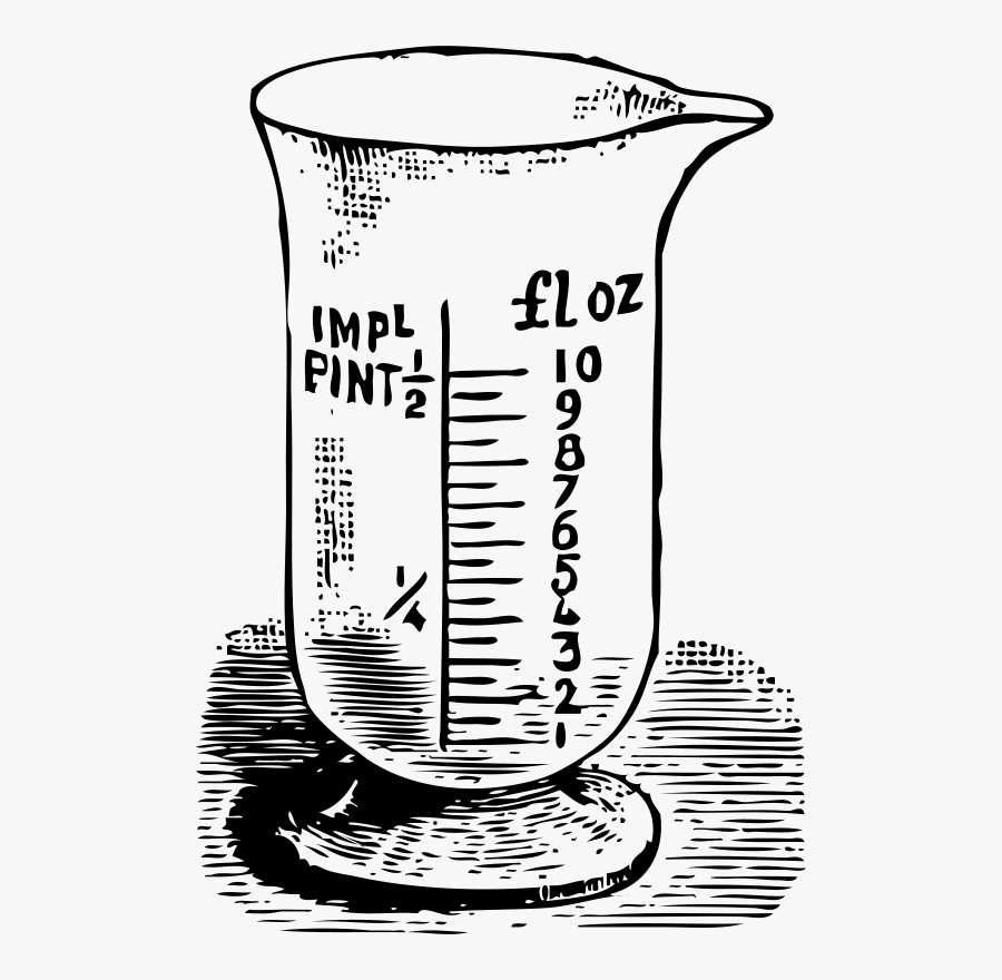 Measuring Glass - Mathematical Devices Used In Measurement, Transparent Clipart