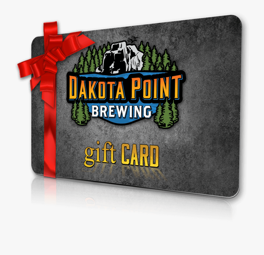 Dakota Point Brewing Gift Card Image - Graphic Design, Transparent Clipart