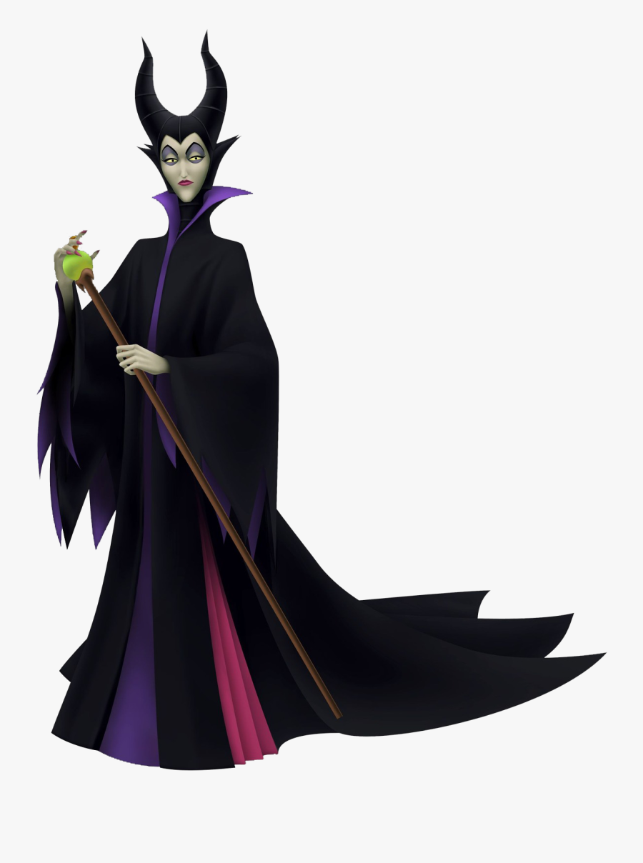 Disneyland - Castle - Drawing - Maleficent Kh, Transparent Clipart