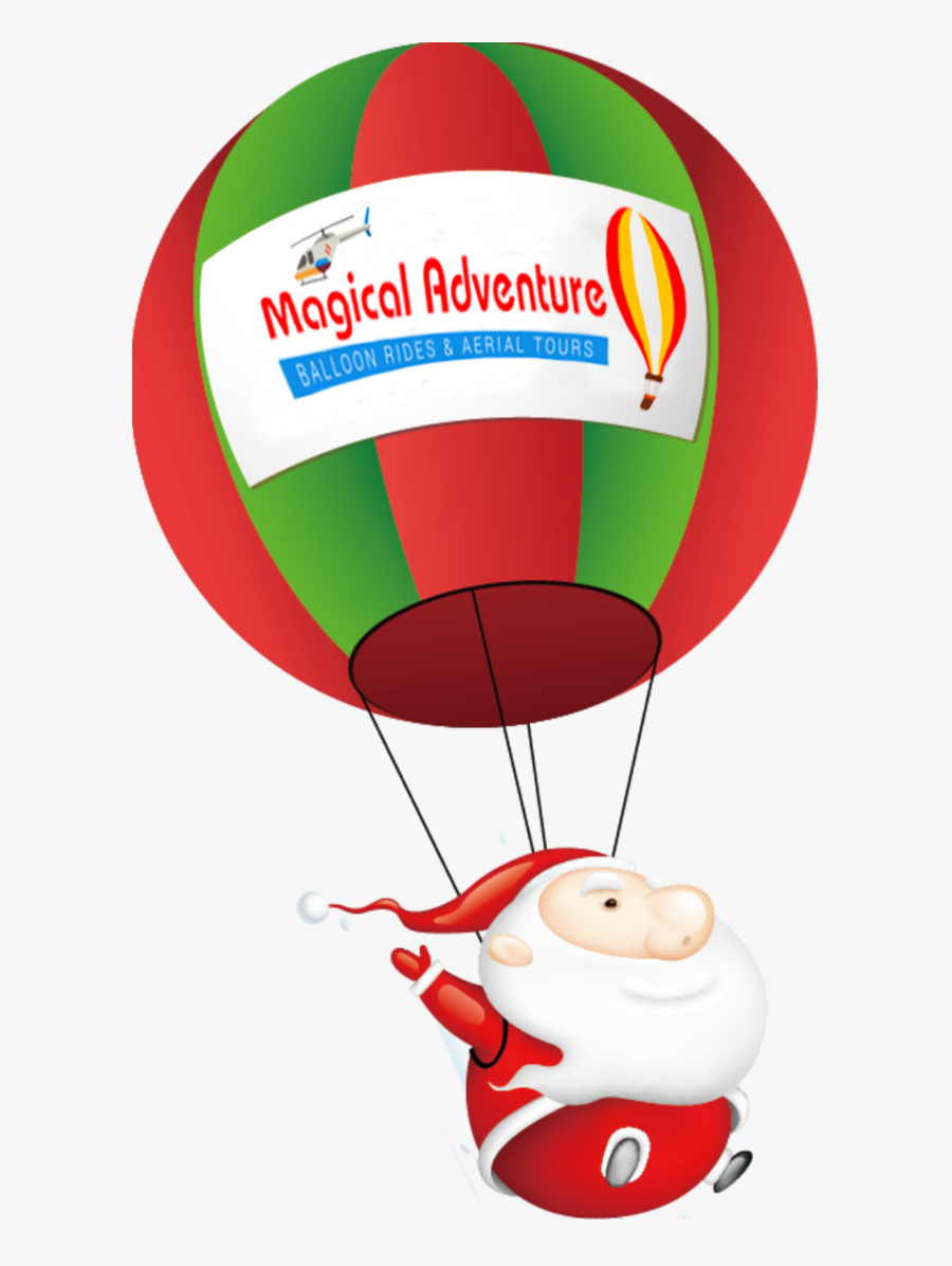 Gift Cards & Certificates - Santa Claus Parachute, Transparent Clipart