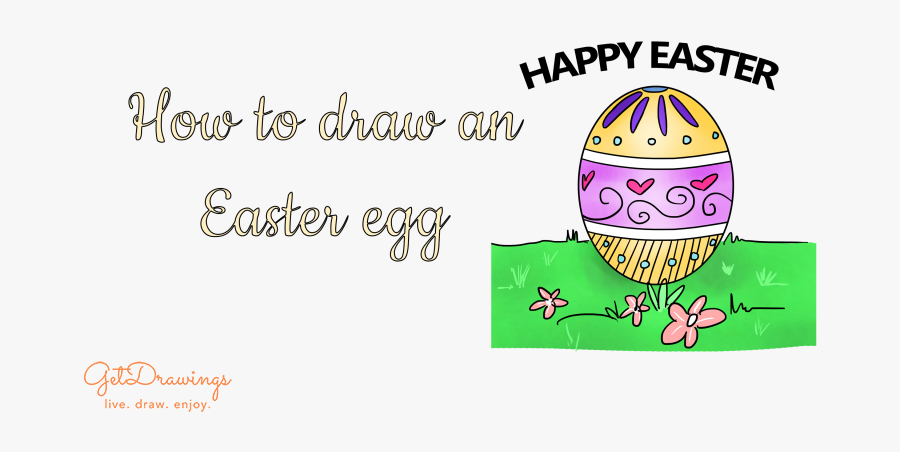 How To Draw An Easter Egg - Happy Endings (2005), Transparent Clipart