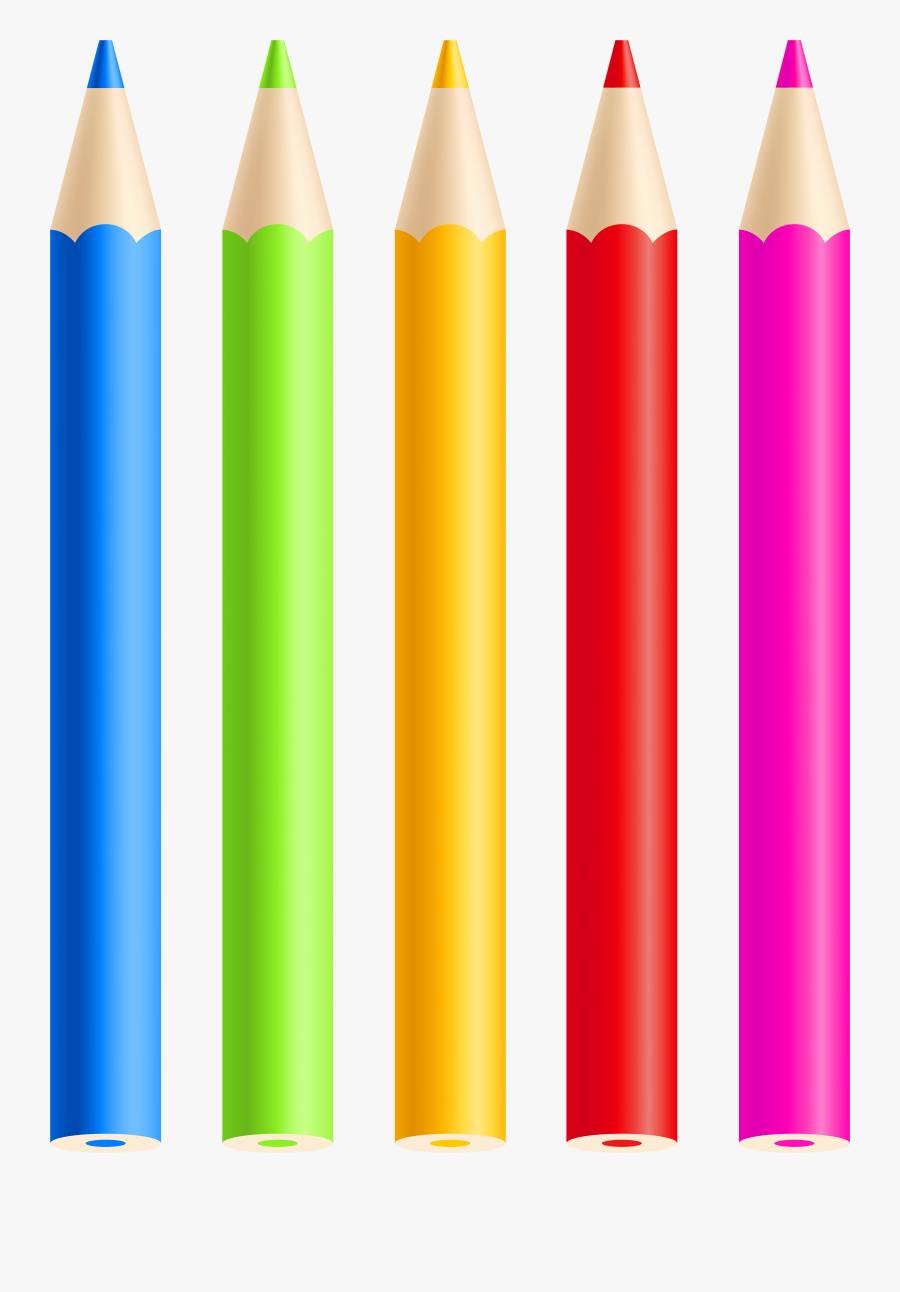 Pencil Clipart Colored Pencils - Pencil Clipart, Transparent Clipart