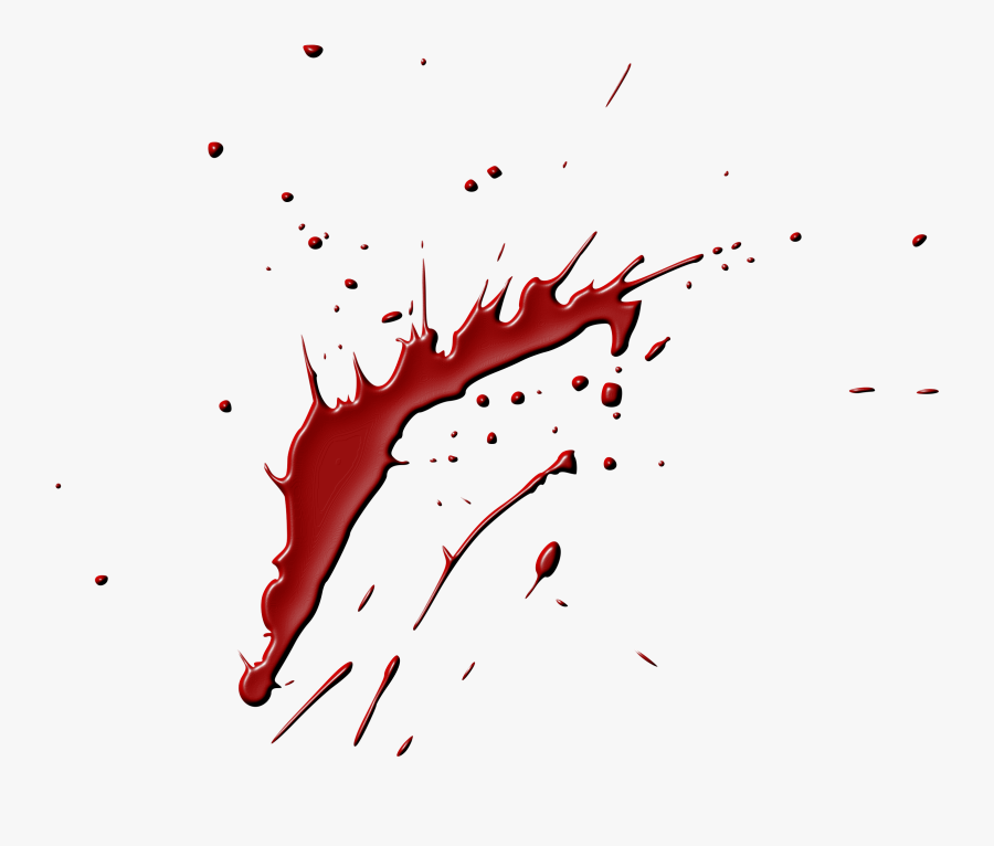 Blood Clip Art Black And White Stock - Sweeney Todd Blood Splatter, Transparent Clipart