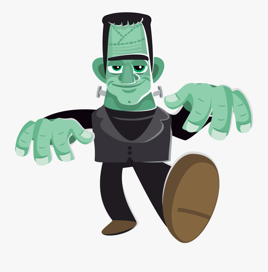 Frankenstein Free To Use Clipart - The Monster, Transparent Clipart