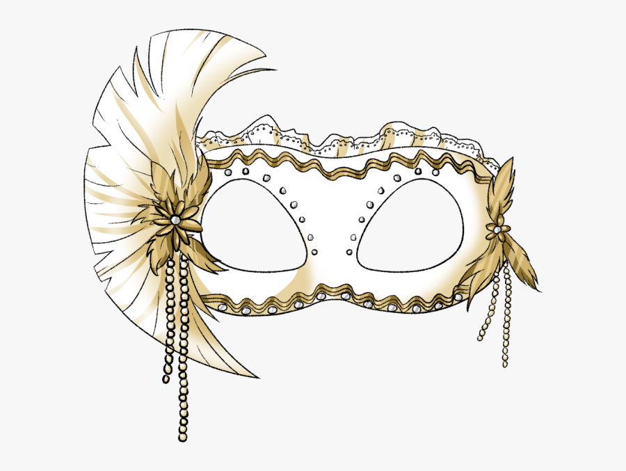 Ball Masquerade Mask Goggles Animal Font Glasses - Mask, Transparent Clipart