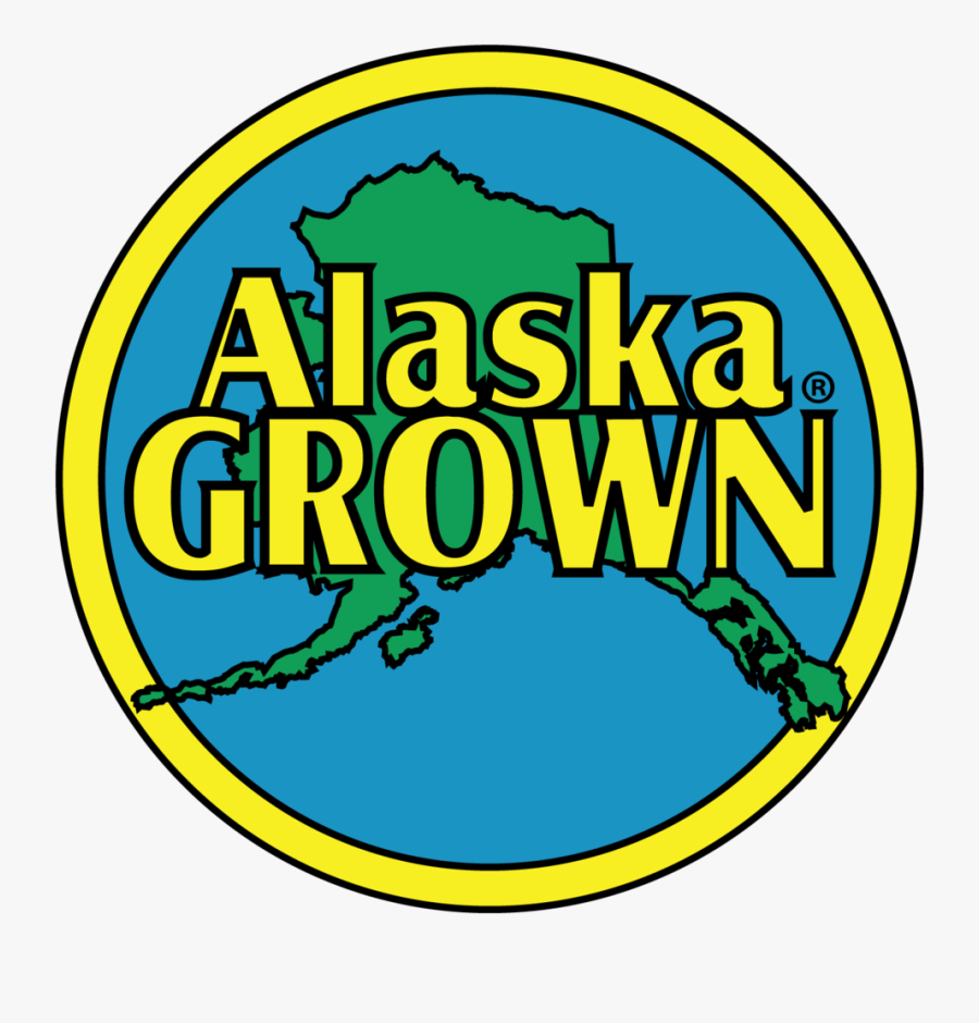 Alaska Grown Color - Alaska Grown Sticker, Transparent Clipart