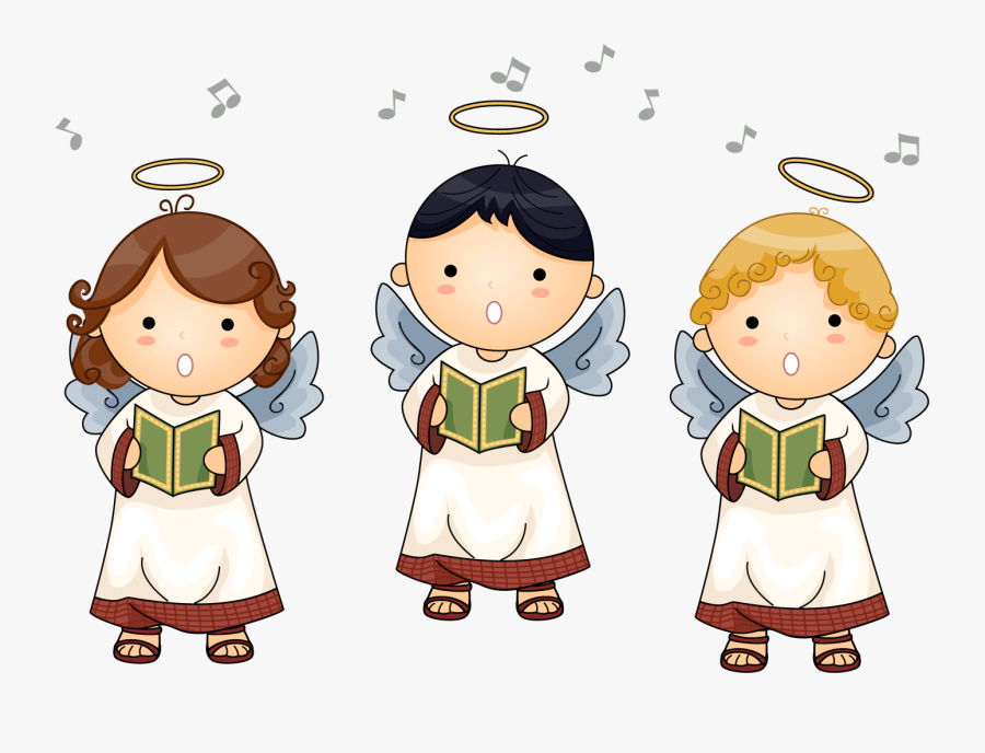 Fd Nursery Choir Fd News Online Banner Free - Angels Cartoon, Transparent Clipart