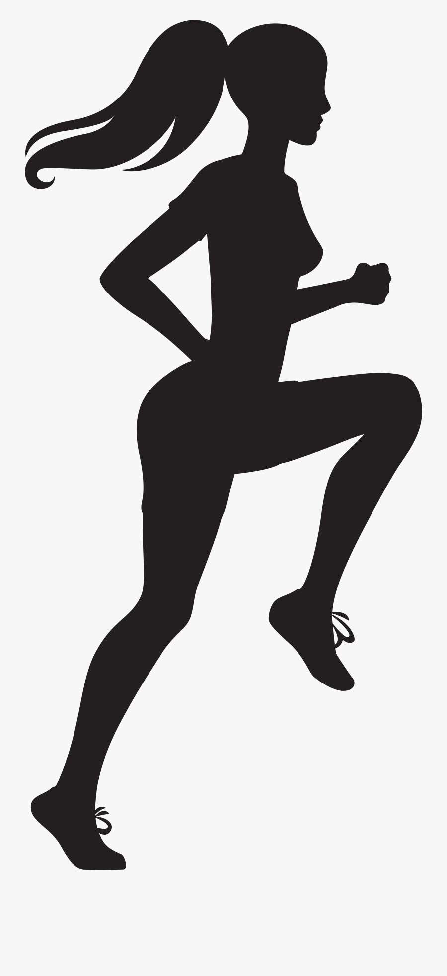 Woman Transparent Image Gallery - Woman Silhouette Running Clipart, Transparent Clipart