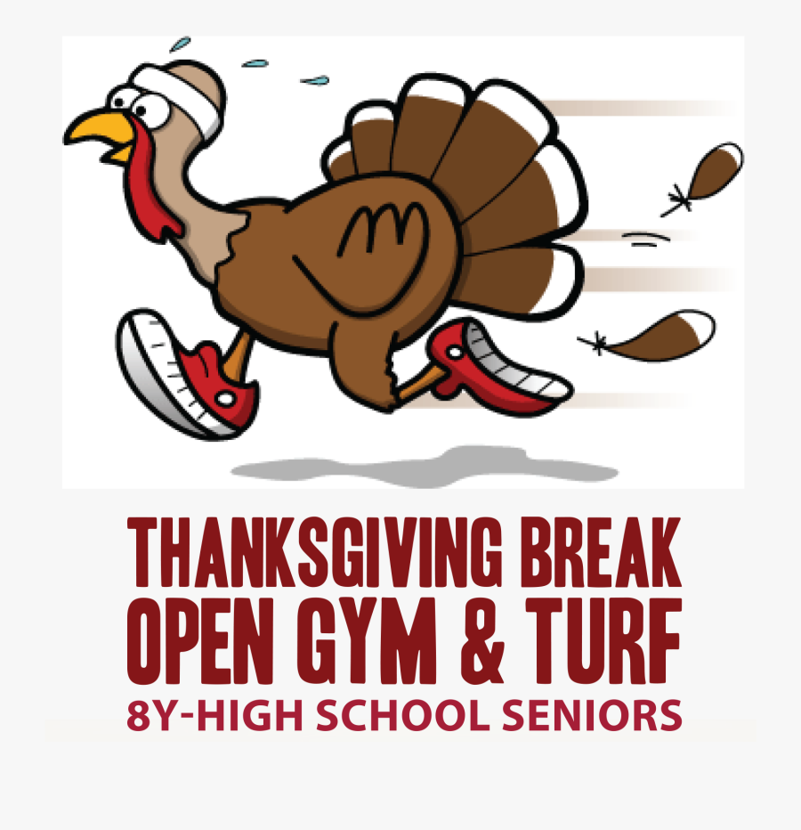 Take Your Kids To The Arc During Their Thanksgiving - Running Turkey, Transparent Clipart