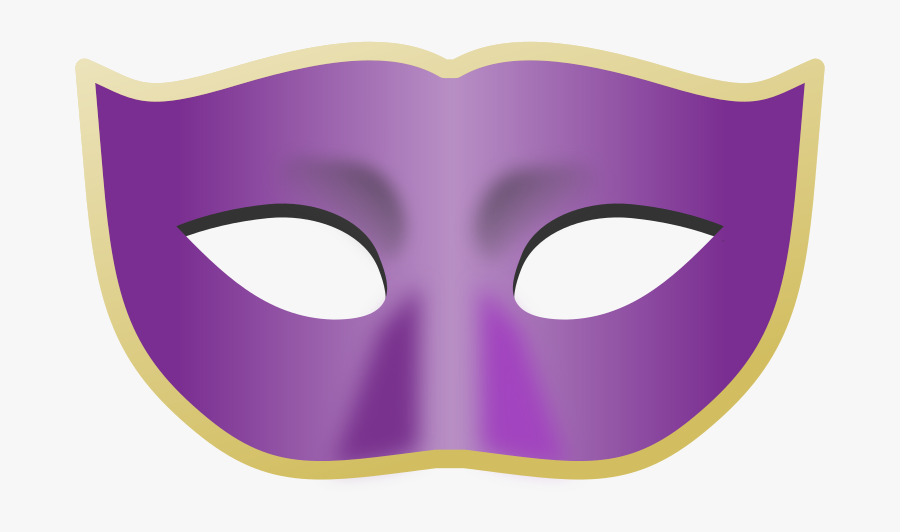 Transparent Masquerade Mask Clipart Png - Mask, Transparent Clipart
