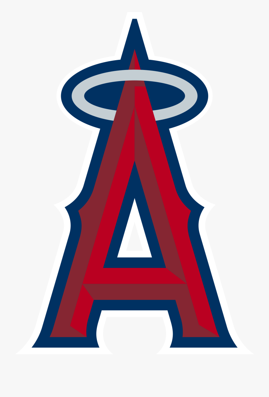 Angel Baseball Cliparts - Los Angeles Angels Espn, Transparent Clipart