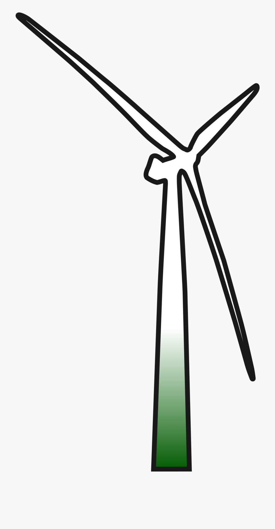 Wind Turbine Power - Clip Art Wind Turbine Png, Transparent Clipart