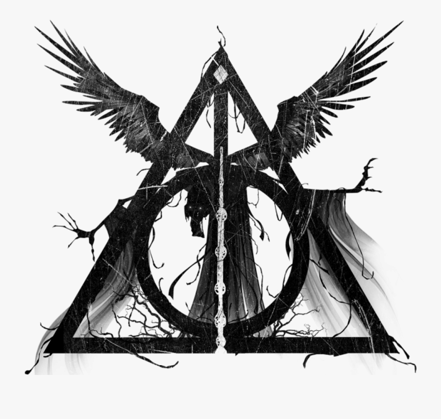 And Deathly Hallows Dumbledore Potter Granger Hermione - Symbol Harry Potter Deathly Hallows, Transparent Clipart