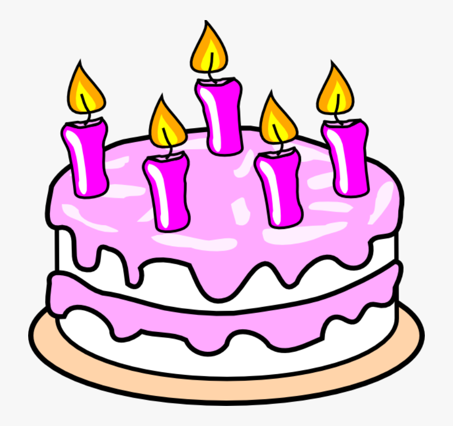 Pink Birthday Cake Clip Art , Free Transparent Clipart - ClipartKey.