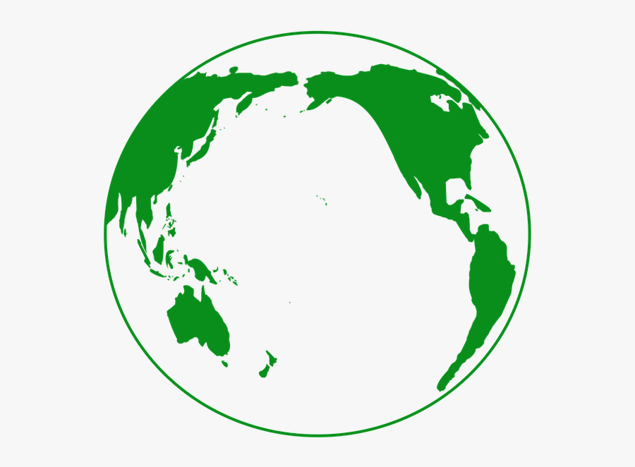 Transparent Planet Earth Clipart - Green Planet Icon Png, Transparent Clipart