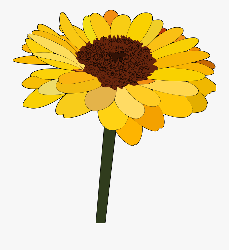 Sunflowers Clipart Bunga Matahari - Cartoon Sunflower , Free ...