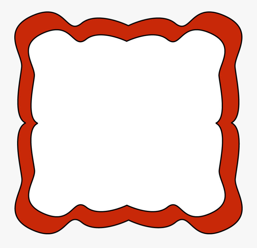 Red Clip Art Borders - Red Borders And Frames Clip Art, Transparent Clipart