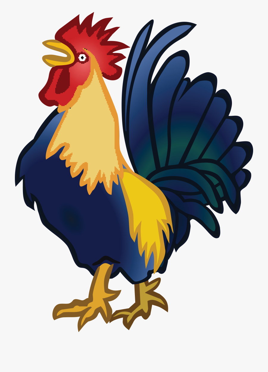 Free Clipart Of A Rooster - Clipart Of A Rooster, Transparent Clipart