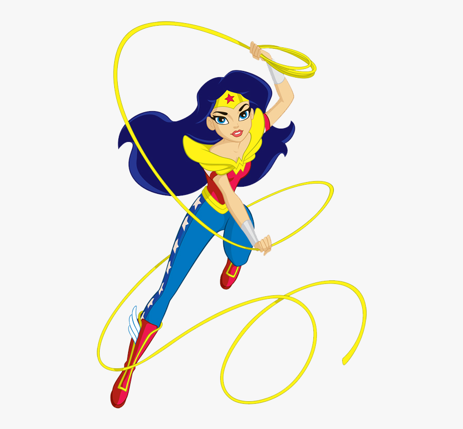 Super Girl Clipart Batgirl - Mujer Maravilla Dc Superhero Girl, Transparent Clipart