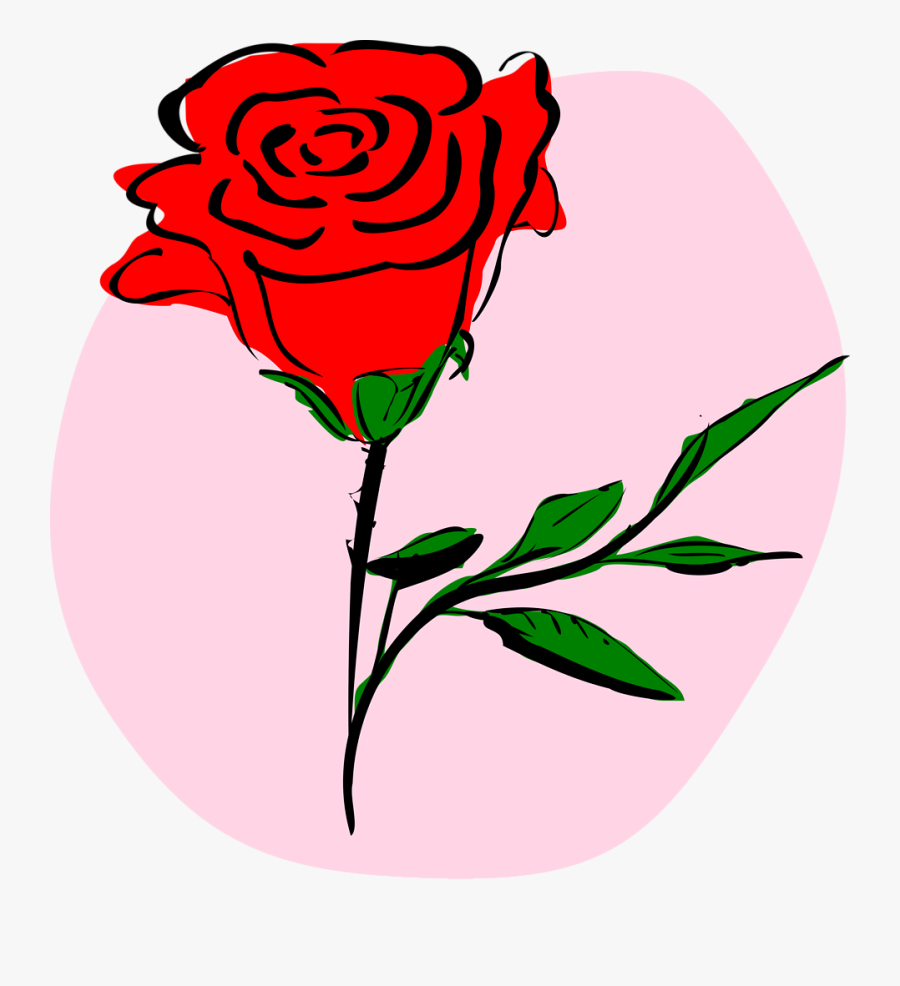 Thumb Image - Rose Clip Art, Transparent Clipart