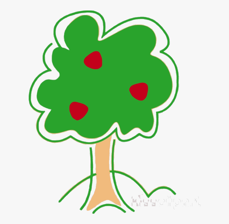 Apple Tree Cute Clipart Clip Art Transparent Png - Apples On The Tree Clipart, Transparent Clipart