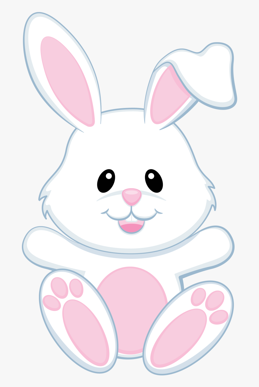 5 51958 Bunnies Clipart Modern White Bunny Png Clipart 