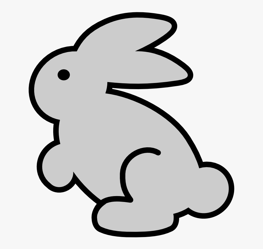 clip art bunny clipart  easy easter bunny coloring pages