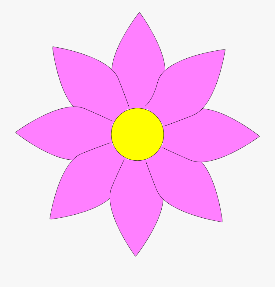 Clipart Flower No Background - Flowers Clip Art Small, Transparent Clipart