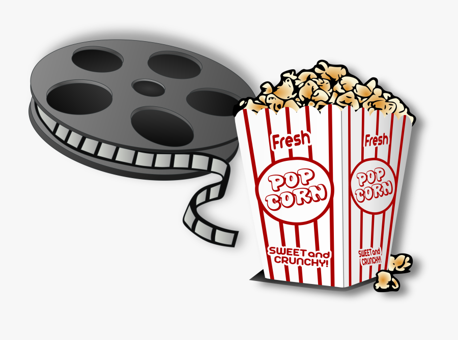 Clip Art Movie Popcorn Clipart - Movie Night Clipart, Transparent Clipart